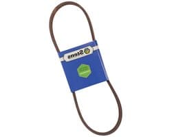 Vervangende Grasmaaier Riem - Reserveband Aandrijving - Grasmaaier Onderhoud - Overdekte Riem - 43 inch Lengte - Zwart