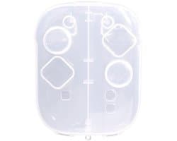 Opberghoes voor Joy-Con 2, Transparante Beschermhoes met Handvat Stofdichte Handgreep Draagbare Hoes met Precieze Uitsparingen voor Switch 2-Accessoires Cadeaus Gamers