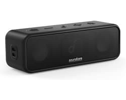soundcore 3 Portable Bluetooth Speaker - Zwart