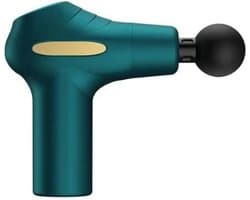 Massagers Massage Gun Deep Tissue Massager, 32 Speeds Percussion Massager with LCD Screen, Handheld Muscle Massage Gun with 4 Massage Heads for Muscle Pain Relief Relaxation (Color : Green