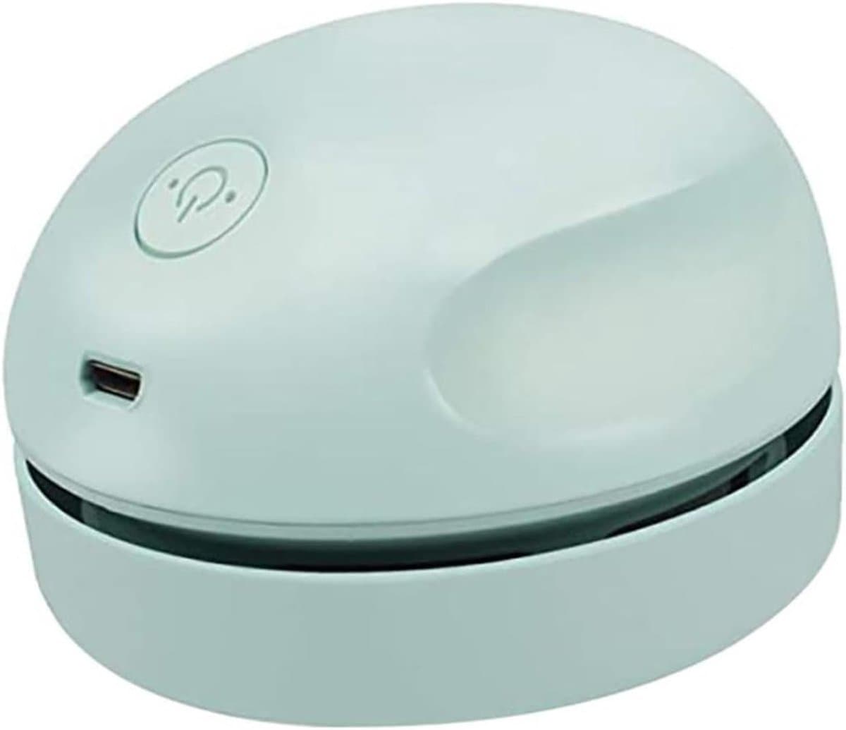 Kruimelzuiger - Bureau stofreiniger - Snel schoonmaken - USB oplaadbaar - 8x8x5.6cm - Willekeurig — afbeelding 1