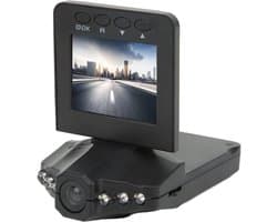 Dashcam - Autocamera DVR - Verkeersveiligheid - 1080P HD Nachtzicht - 2.5 inch display - Zwart