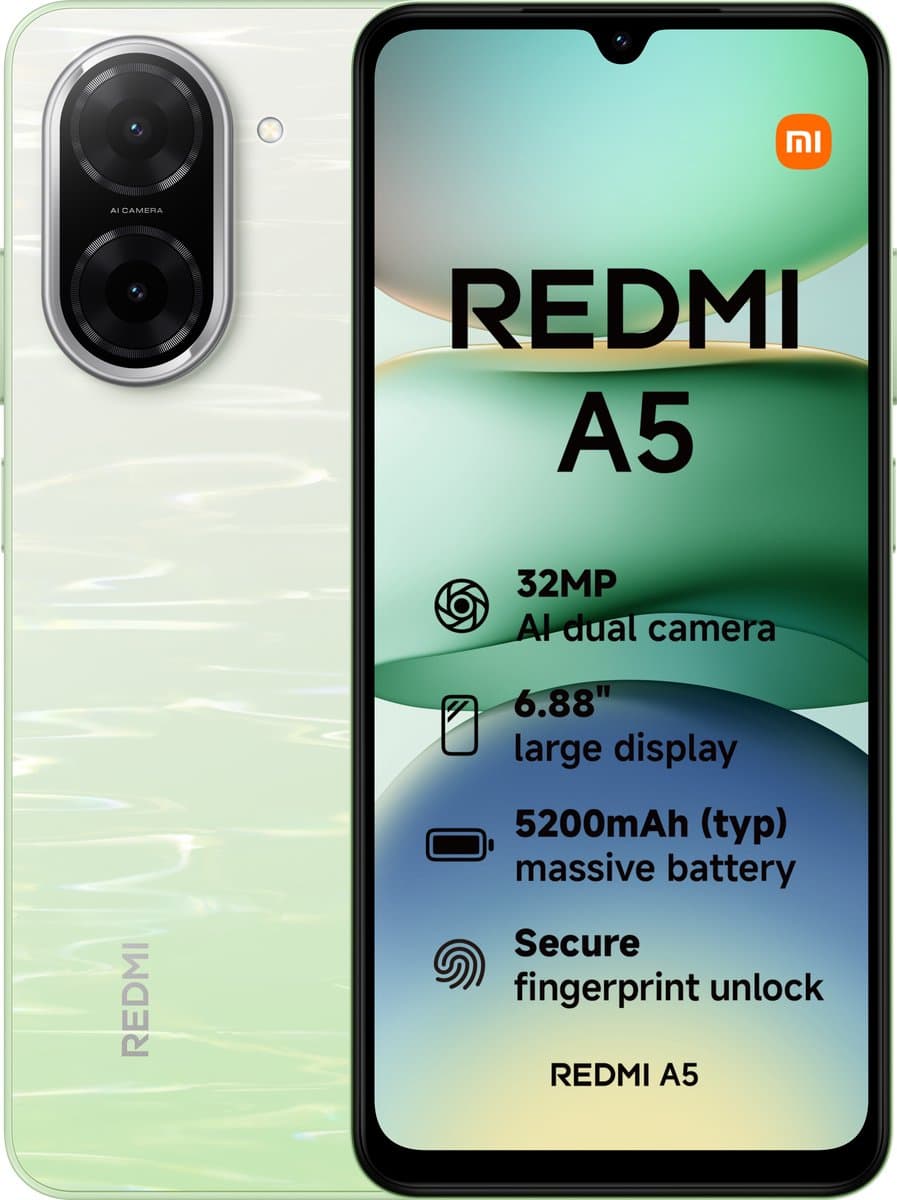 XIAOMI Redmi A5 3GB RAM 64GB ROM Groen - 64 GB Groen — afbeelding 1