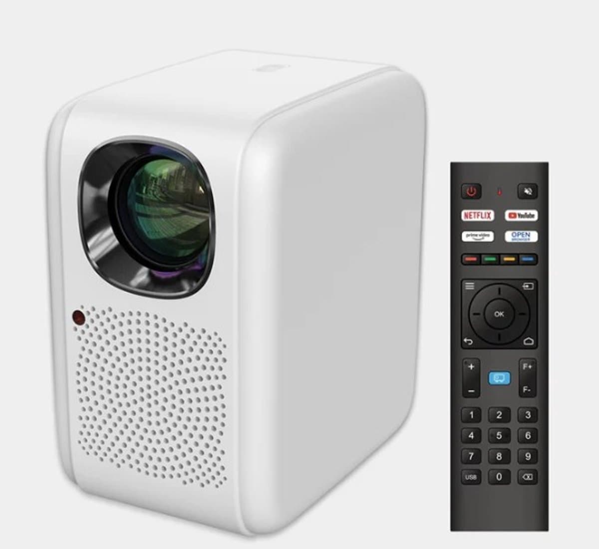 Smart Beamer Projector Netflix gecetrificeerd Linux based — afbeelding 1