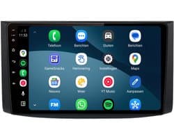 CarPlay autoradio geschikt voor Chevrolet Aveo | 2006 t/m 2012 | Cartronix CTX-7184 | 2006 2007 2008 2009 2010 2011 2012 | 9 inch | Android 15 | Draadloos Apple CarPlay & Android Auto | 2GB + 32GB | Bluetooth & Wifi