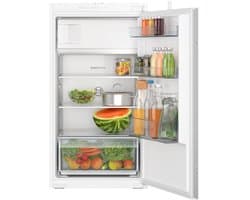 Bosch KIL32NSE0 - Serie 2 - Inbouwkoelkast - Inbouw koelkast met vriesvak - 102.1 cm x 54.1 cm - Multi Box XXL: een extra ruime lade voor groente en fruit - Led verlichting