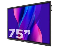 Synetech Elite Taurus 75 inch 4K interactieve touchscreen, Android 13, 8+64GB, Speakerphone, 20wx2 + 16x2, Microphone, anti-bacterial, EDLA, Screen extension, AI compatible NPU 6T Processor, 2x pen, OPS optional