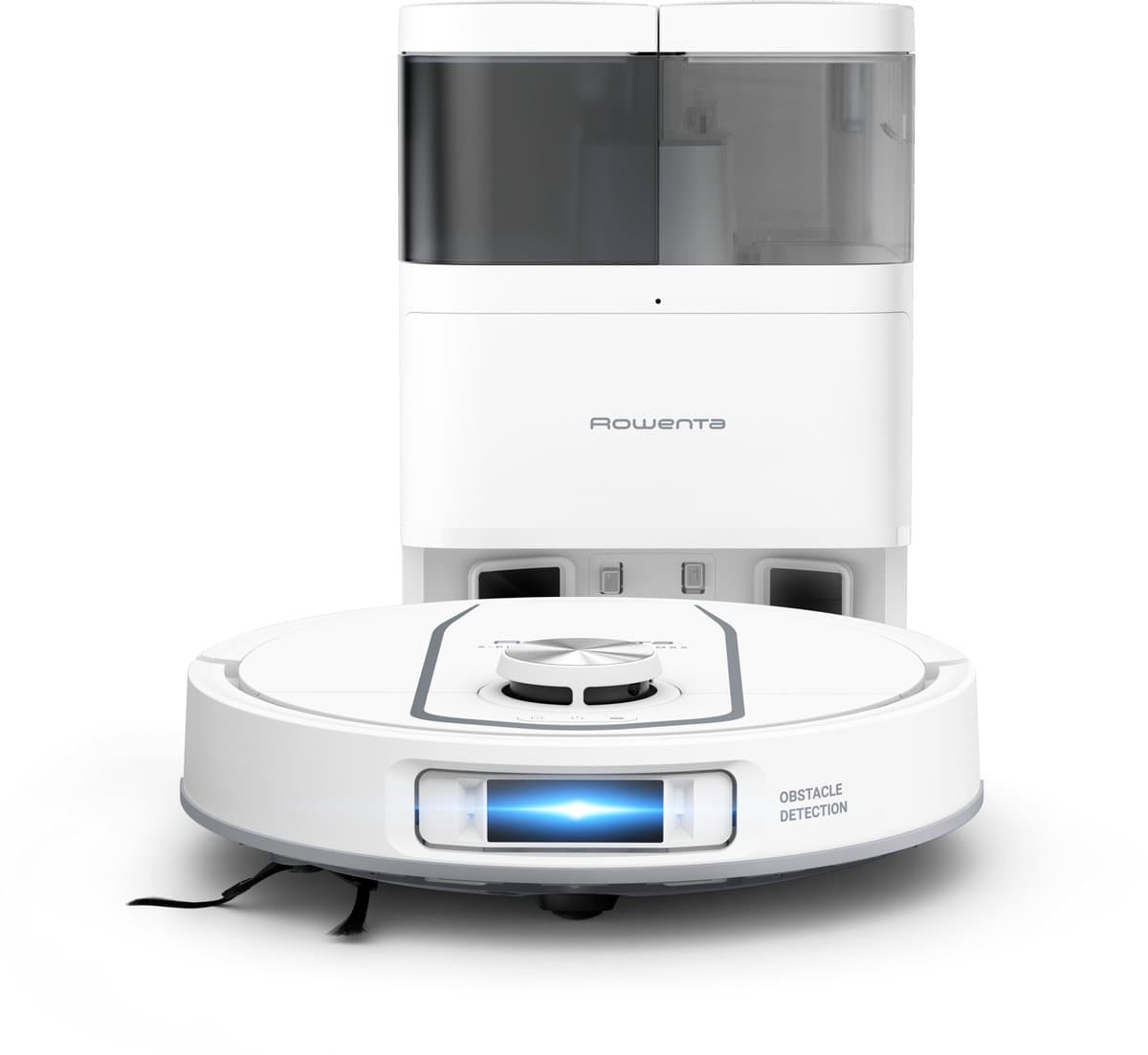 Rowenta X-Plorer S580 Max RR9547 - Robotstofzuiger - Hoge zuigkracht (10.000 Pa) - Slimme navigatie - Roterende Dweilen - All in one leegstation (wet & dry) - Automatische reining en droging dweilen — afbeelding 1