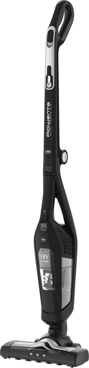 Rowenta Dual Force RH6735 2-in-1 steelstofzuiger zwart — afbeelding 1