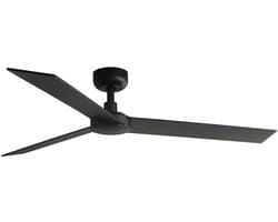 RUDDER L Zwart/walnoot ventilator