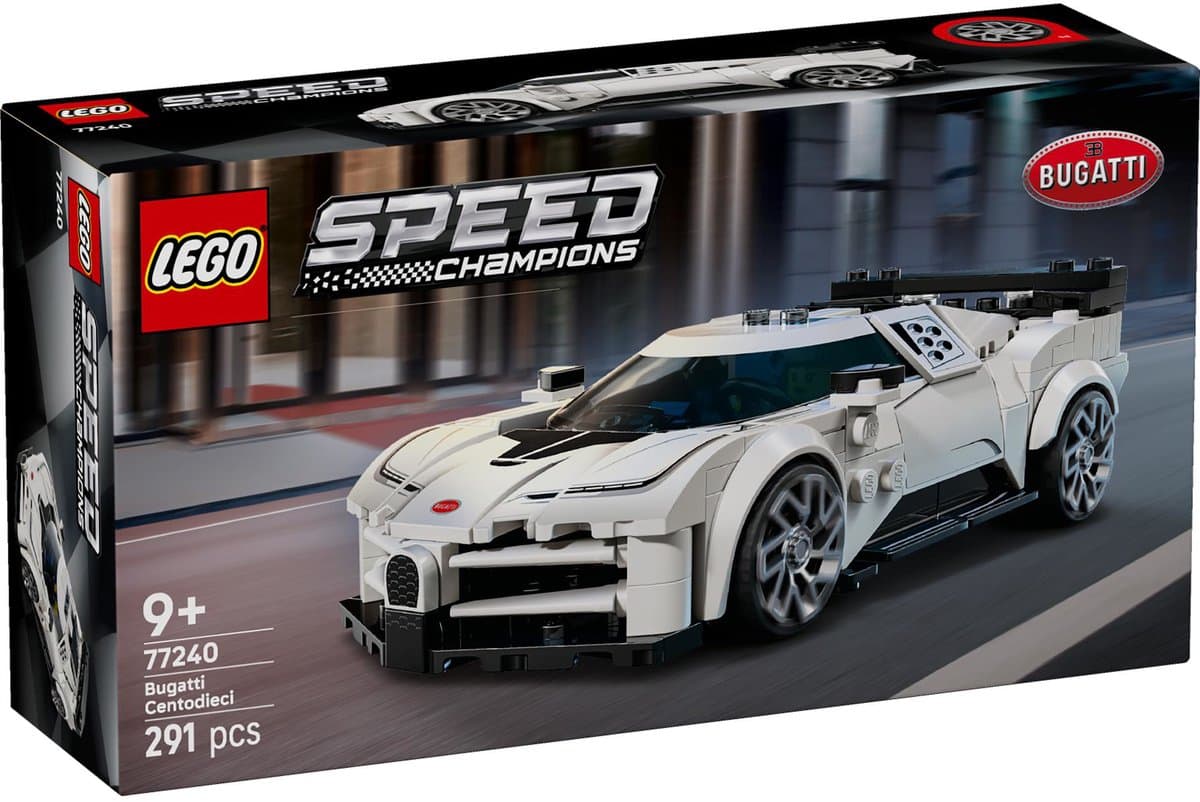 Lego Speed Champions 77240 Bugatti Centodieci Hyper Sportauto Bouwstenen — afbeelding 1