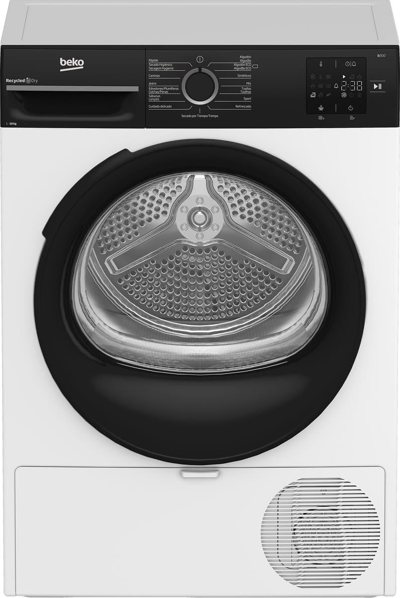 Beko BM3T30230W | Warmtepompdroger | 10 kg | D | Taaldisplay Duits — afbeelding 1