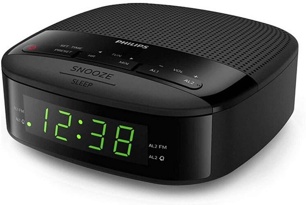 PHILIPS TAR3205 - Klokradio Digitaal - Zwart — afbeelding 1