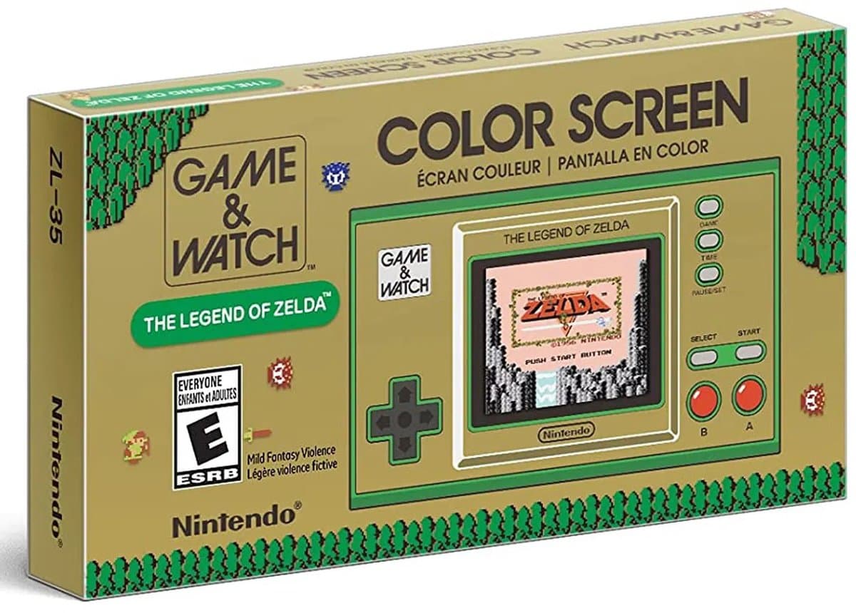 Nintendo Game & Watch The Legend of Zelda-Standaard (Game & Watch) Nieuw — afbeelding 1