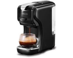 Trexxo - Koffiezetapparaat - Koffiezetapparaat -Dolce Gusto - Nespresso - caspule - Warm - Koud - 6 in 1- Capuccino - Zwart