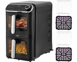 Airfryer XXL - Dubbele Mand Airfryer - frituuraccessoire