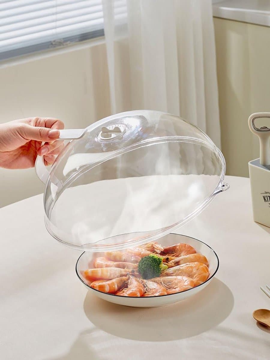 Magnetron Spatbeschermer Inklapbaar en Transparant met Ventilatieopeningen — afbeelding 1