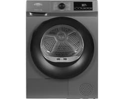 Everglades EVHP7056DG - Warmtepompdroger - Titanium Gray - D-Klasse 109kWh - 7KG - 15 Programma's - Einduitstel - 5 Jaar Garantie