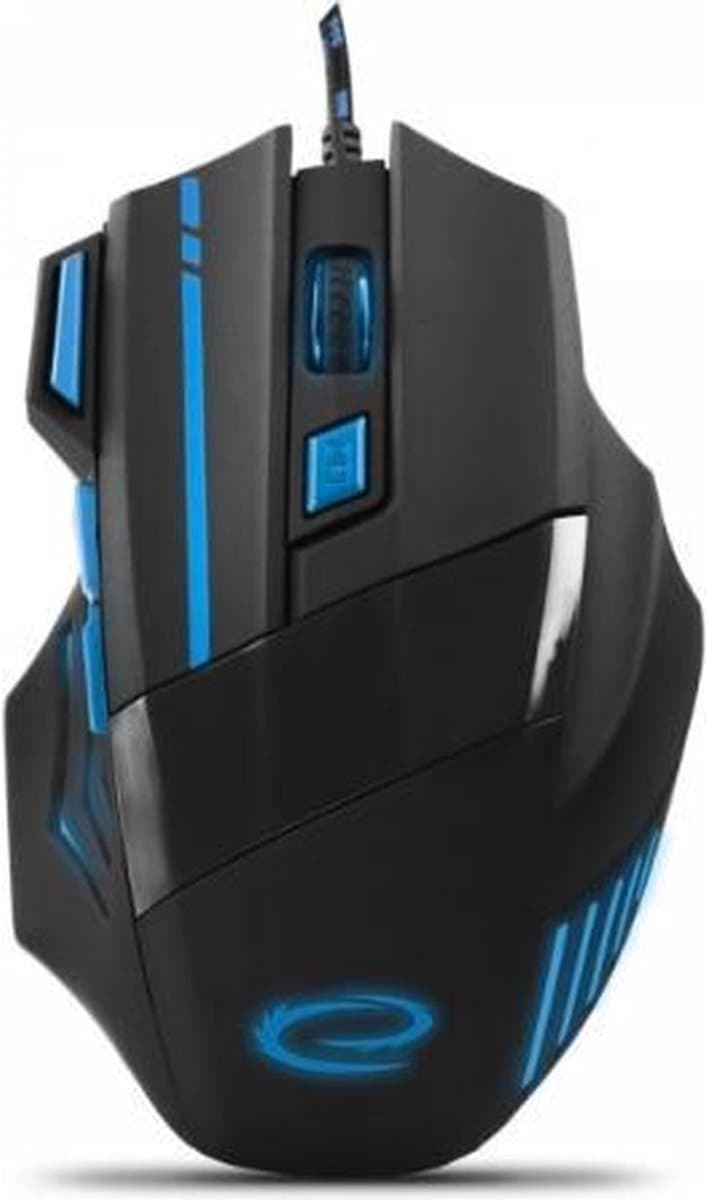 Esperanza EGM201B muis Rechtshandig USB Type-A Optisch 2400 DPI — afbeelding 1