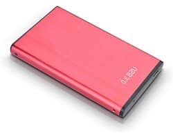 Externe harde schijf - Draagbare opslag - Gegevens opslaan - USB 3.0 snelheid - 500 GB - Rood