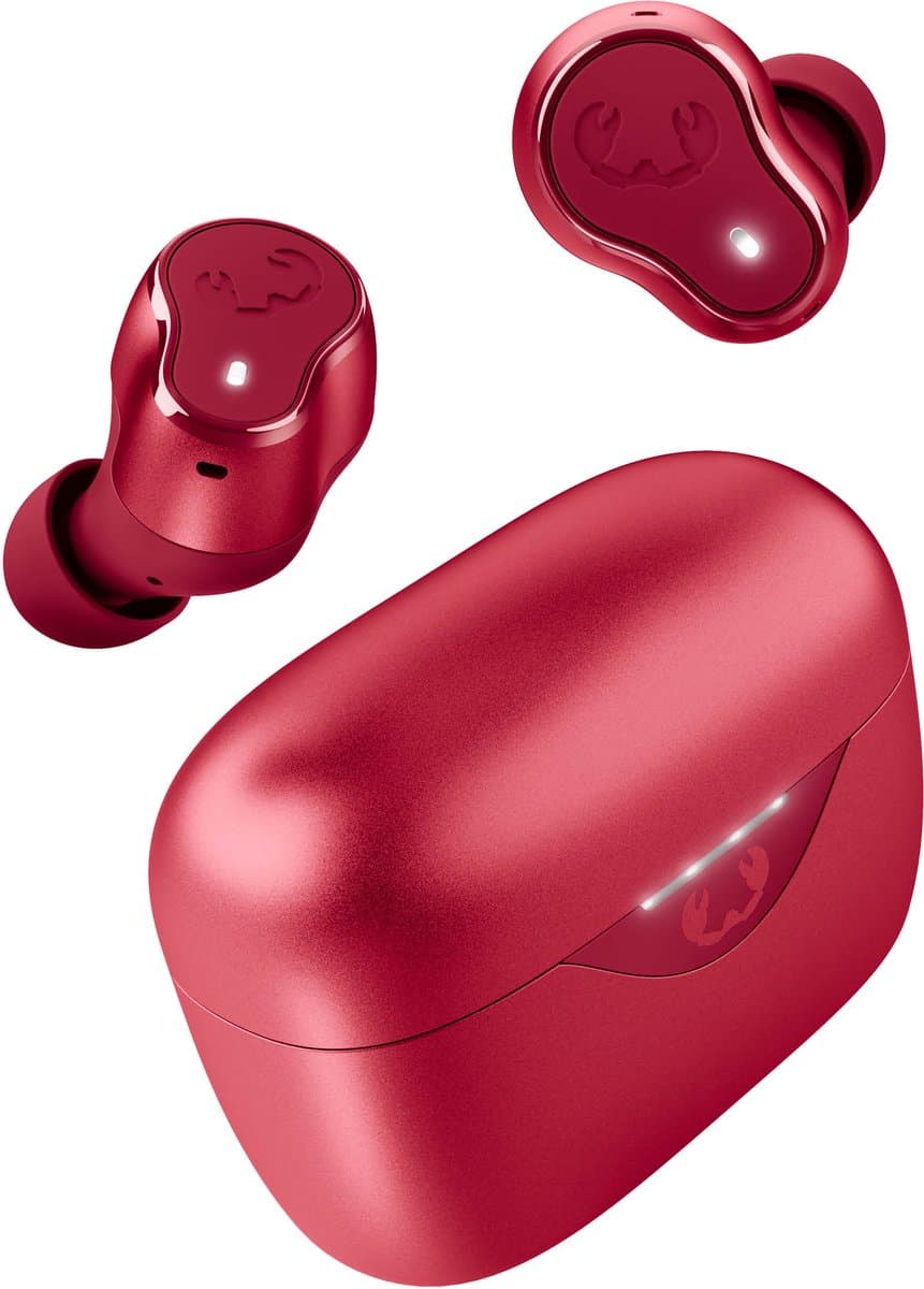 Fresh 'n Rebel Twins Elite 2 - Krachtige Bluetooth Oordopjes met Hybride Actieve Noise Cancelling - 47 uur Speeltijd - Multipoint verbinding - Draadloos en Waterdicht (IPX4) (Berry Red) — afbeelding 1