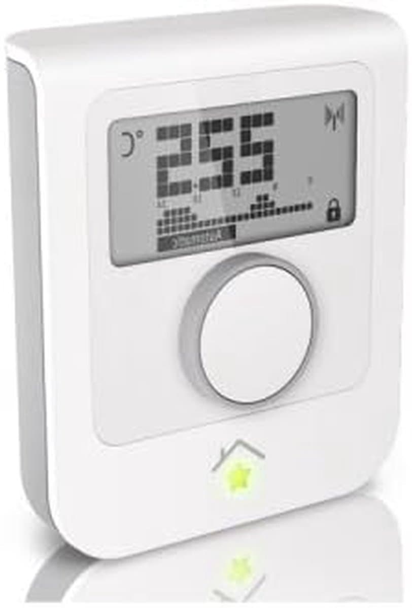 Slimme Kamerthermostaat - Temperatuurregelaar Verwarming - Energie Besparen - App Bediening - Rechthoekig - Wit — afbeelding 1