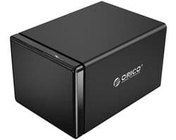 ORICO NS500U3 3,5 inch 5 Bay USB 3.0 harde-schijfbehuizing (zwart)
