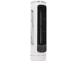 Torenventilator - Bladloze Koeler - Persoonlijke Verkoeling - Drie Snelheden - 26.67 cm Hoog - Wit