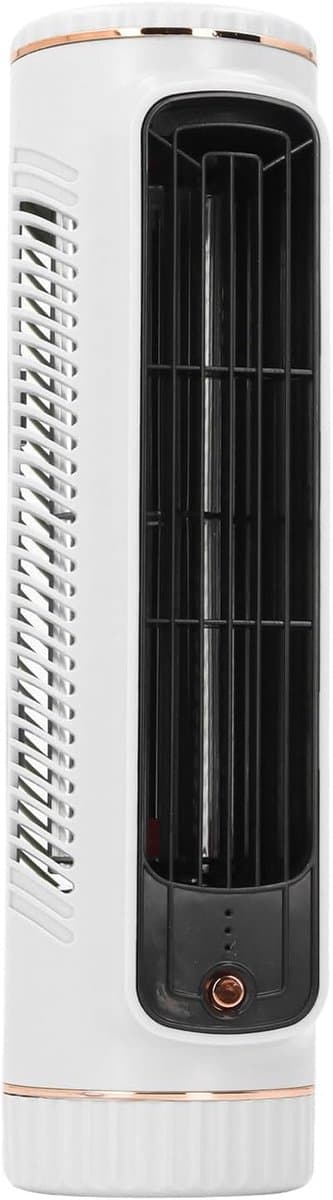 Torenventilator - Bladloze Koeler - Persoonlijke Verkoeling - Drie Snelheden - 26.67 cm Hoog - Wit — afbeelding 1