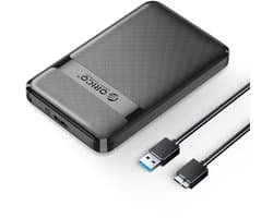Let op type!! ORICO 2577U3 raster textuur ontwerp 2 5 inch ABS USB 3.0 Hard Drive behuizing Box(Black)