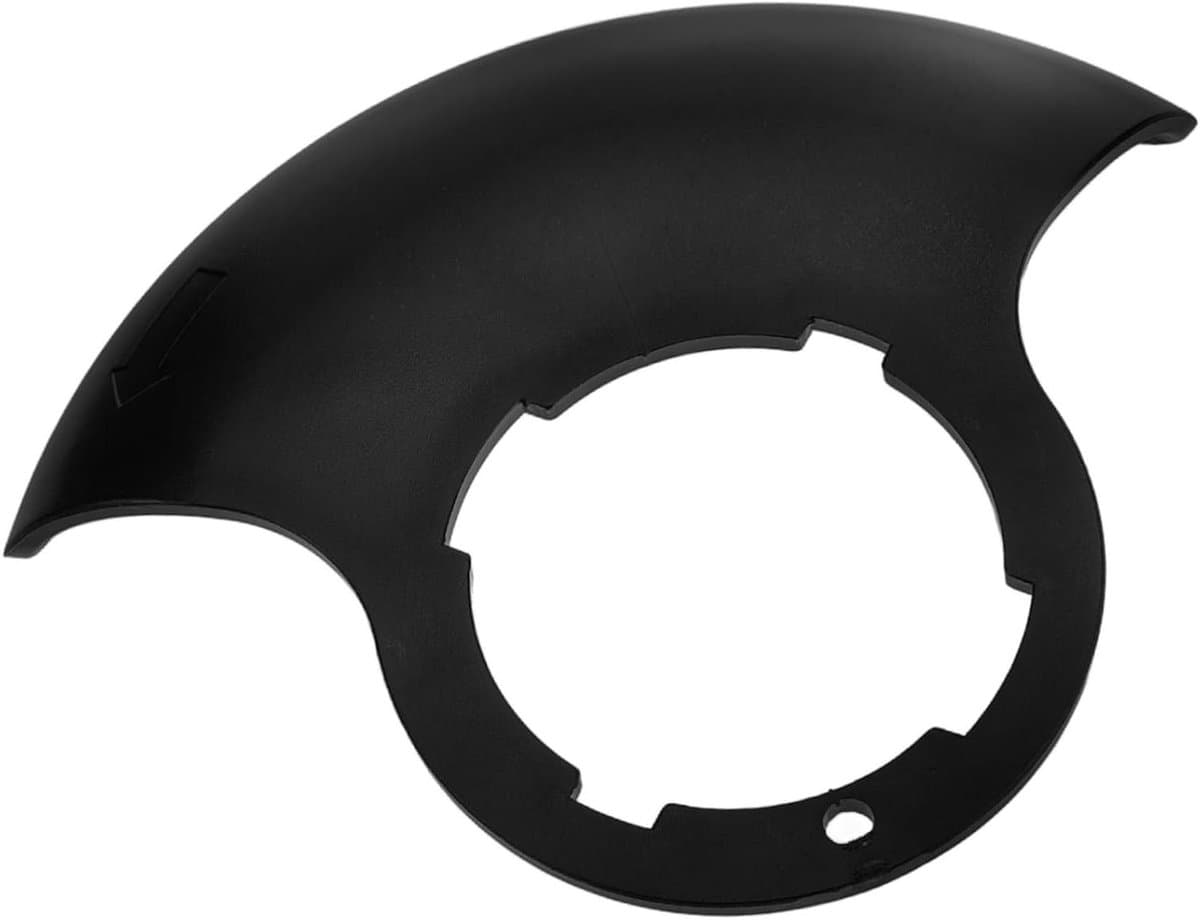 Grasvanger Schild - Maaier Beschermer - Gazon Onderhoud - Universele Pasvorm - 15 x 13.5 cm - Zwart — afbeelding 1