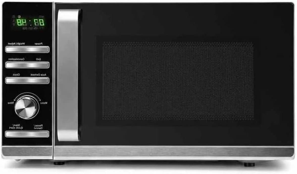 Magnetron met Grill - Oven Combimagnetron - Snel Eten Bereiden - 36 Automatische Menu's - 20 Liter - Wit — afbeelding 1