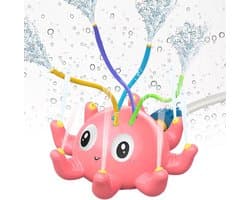 Thijox - Waterspeelgoed Buiten - Sprinkler Grasmaaier Tuinspeelgoed voor Kinderen - Waterspel in Octopusvorm voor Tuin en Zomerplezier