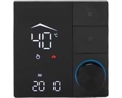 Slimme Thermostaat - Temperatuurregelaar WiFi - Energie Besparen - App Afstandsbediening - 16A - Wit
