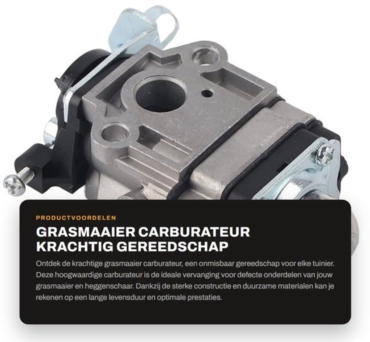 Carburateur Vervanging 33CC/36CC - Carburateur Reiniger - Carburateur Afstelgereedschap - Krachtig Gereedschap - Duurzaam Materiaal - Eenvoudig te Installeren - Motorcarburateur — afbeelding 1
