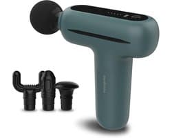 Mini Massagepistool - Spier Stimulator - Spierherstel Ontspanning - Slimme Modus - 126 cm - Zwart