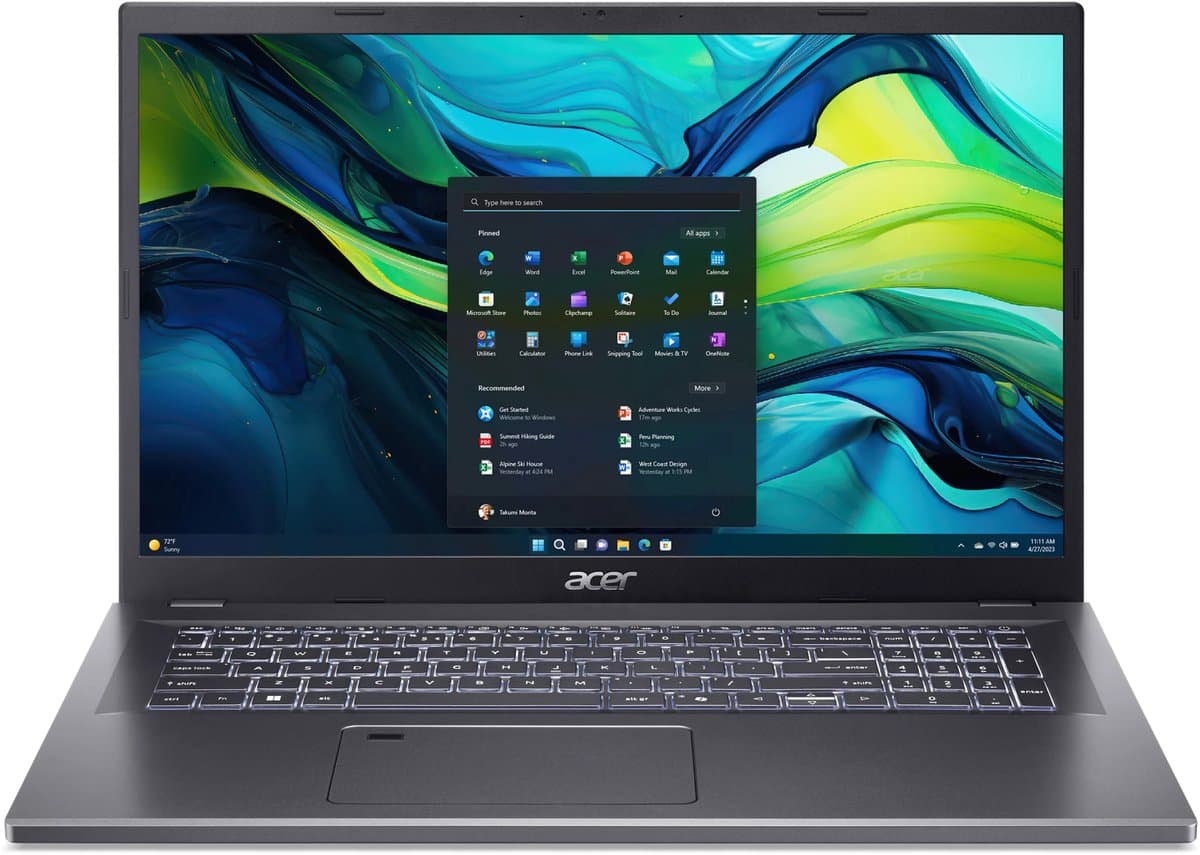 Acer Aspire 17 A17-51M-79Y4 A17-51M - QWERTY — afbeelding 1