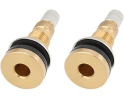 Dailygoods- Ventiel Precisieklepvervanging - 2 Stuks - Lekbestendige Afdichting - Compatibel met John Deere - Eenvoudige Installatie - Betrouwbare Bandenspanning - Bandventiel