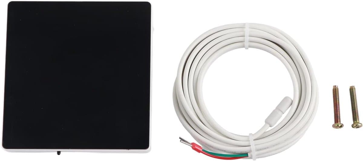 Slimme Thermostaat - Wifi Thermostaat - Thuisverwarming Regelen - Touchscreen Bediening - 16A - Zwart — afbeelding 1