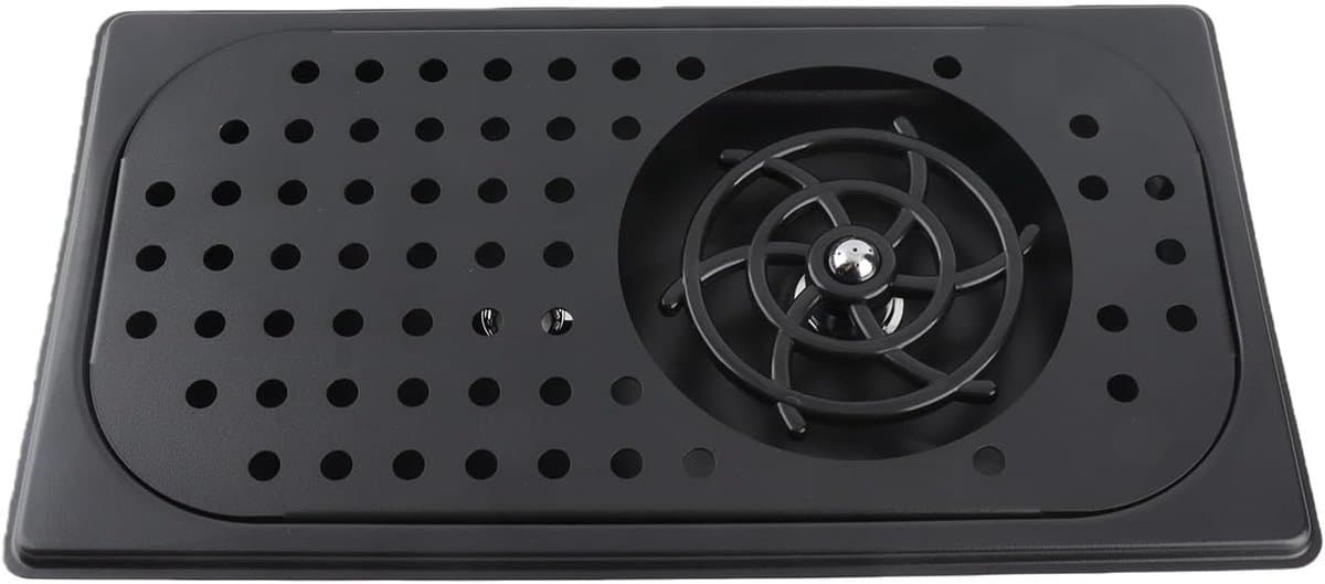 Kan Spoeler - Beker Wasmachine - Efficiënt Reinigen - 360 Graden Spoelen - 32.5 x 18 cm - Zilver — afbeelding 1