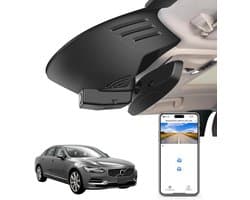 4K UHD Dashcam - Autocamera Video - Veiligheid Onderweg - Speciaal Ontwerp - 64GB Kaart - Zwart