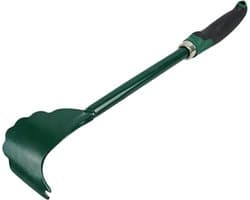Grasmaaier Schraper - Dekschraper Reiniger - Onderhoud Tuin - Stijve Borstels Gebogen - 40.5 cm - Grijs