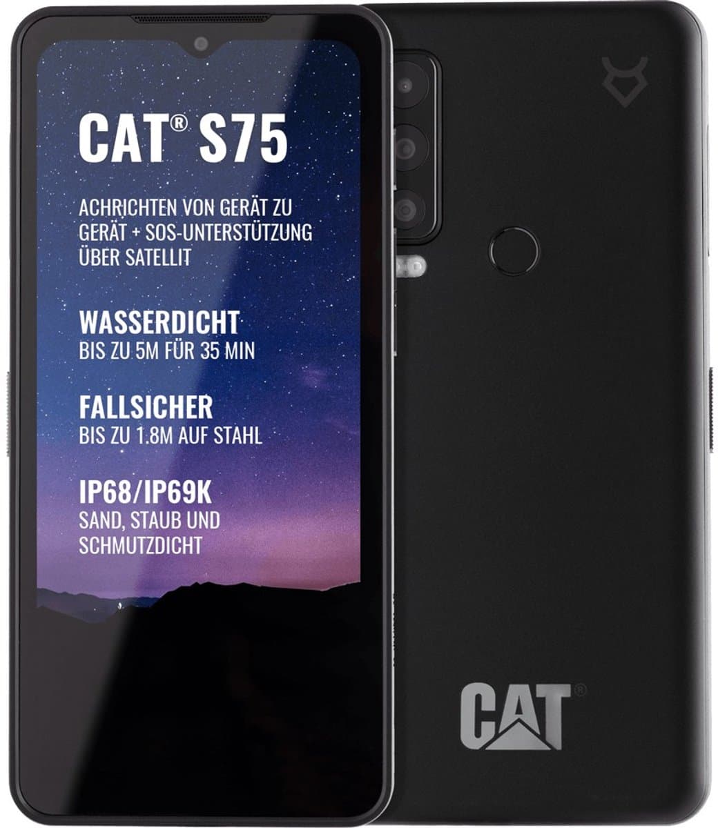 Caterpillar CAT S75 5G - 128GB - Zwart — afbeelding 1
