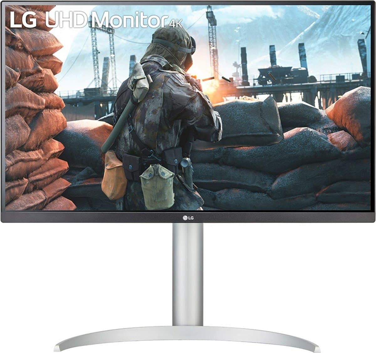 LG 27UP650P-W.AEU - 4K IPS Monitor - 27 inch — afbeelding 1