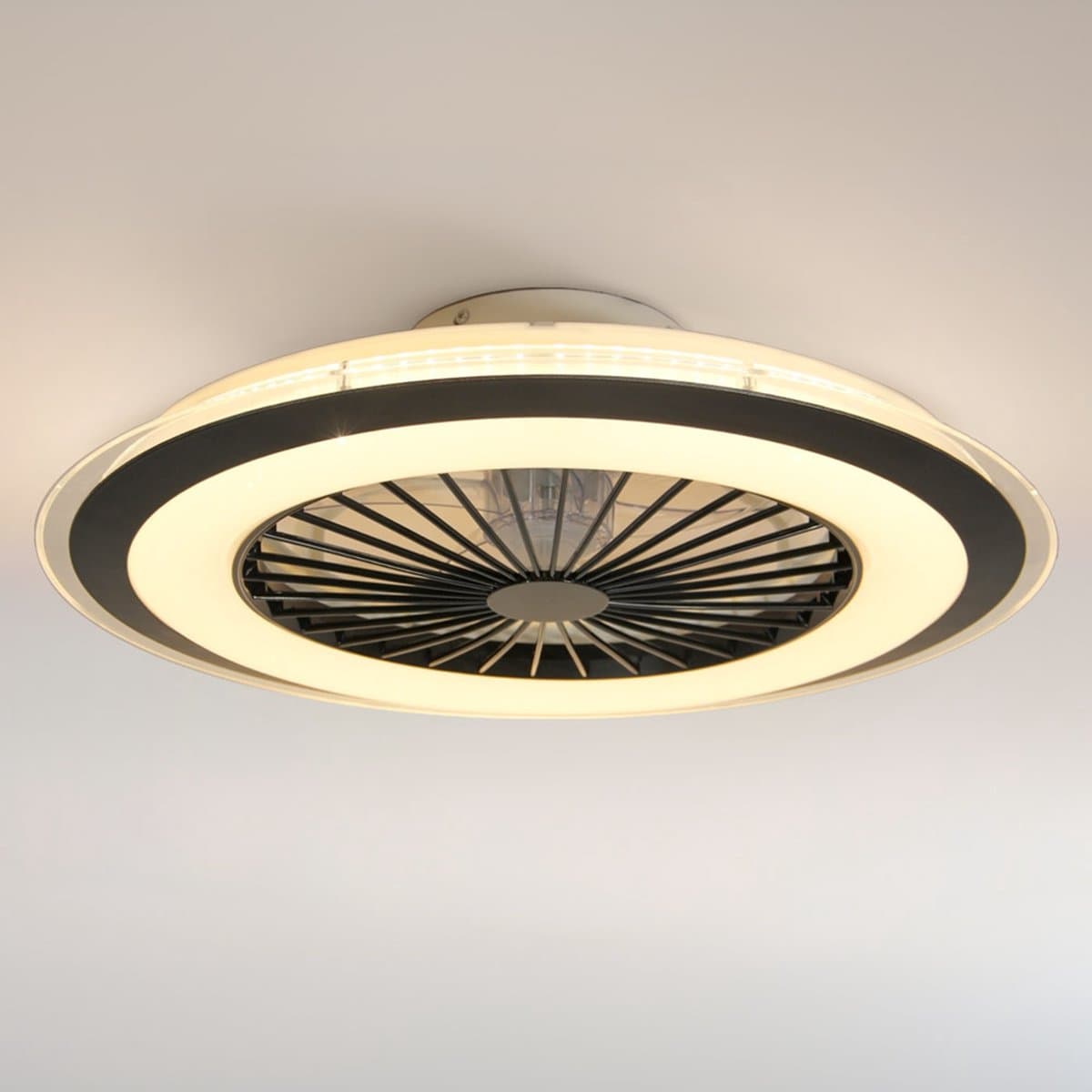 LumenXL - Plafondventilator Meva met RGBW functie en stereffect — afbeelding 1