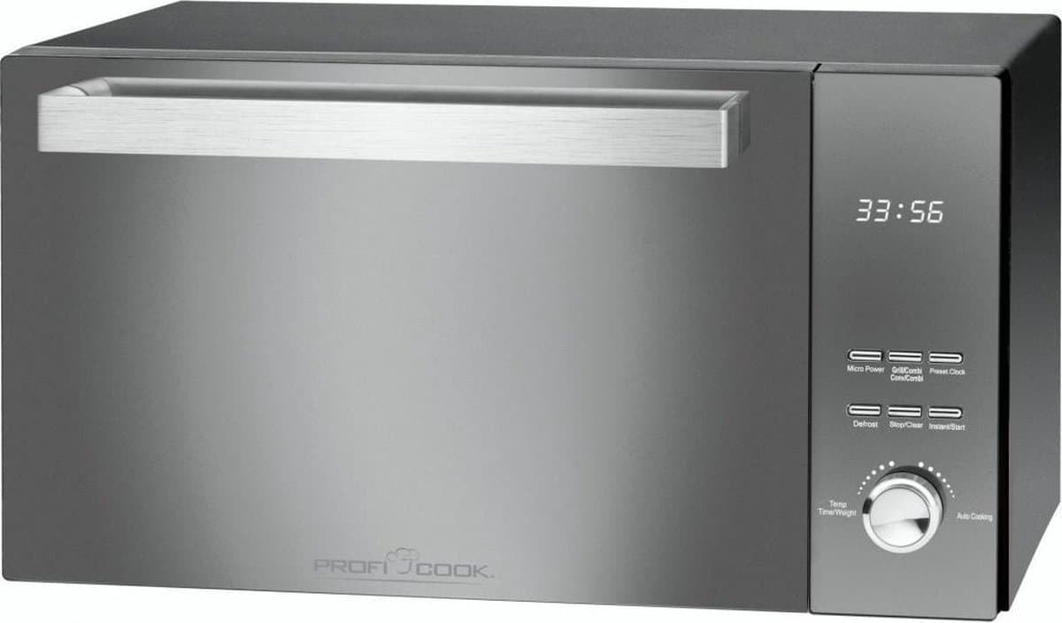 ProfiCook MWG 1204 -Vrijstaande magnetron met grill - zwart — afbeelding 1
