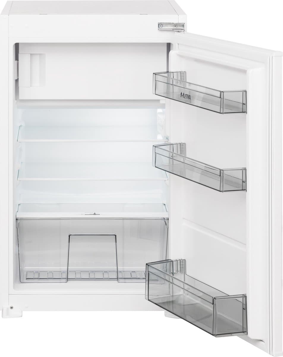 ETNA KVS5088 - Inbouw sleepdeur koelkast met vriesvak 88cm - Elektronische Thermostaat - FastFreeze - Luchtvochtigheidsregeling groentelade - LED verlichting — afbeelding 1