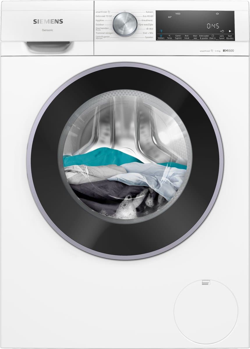 SIEMENS WG44G2ZLNL VarioSpeed - Wasmachine Voorlader - 9 kg - 1400 rpm - 71 dB — afbeelding 1
