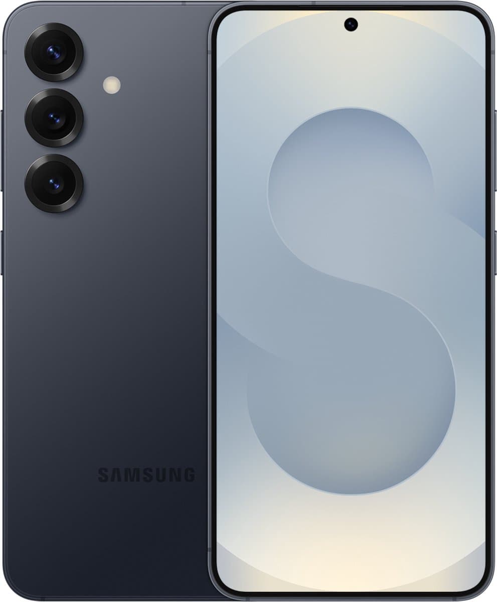 Samsung Galaxy S25 SM-S931B/DS 15,8 cm (6.2") Dual SIM Android 15 5G USB Type-C 12 GB 512 GB 4000 mAh Zwart, Blauw — afbeelding 1