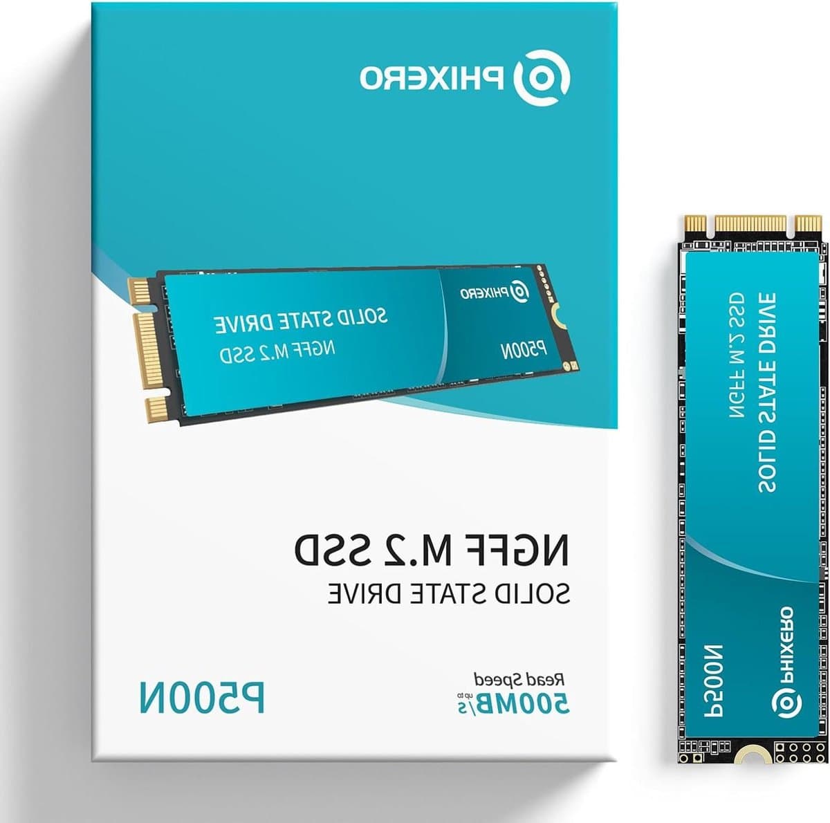 Externe SSD - Draagbare Opslag - Bestanden Overzetten - Hoge Leessnelheid - 2 TB - Zwart — afbeelding 1